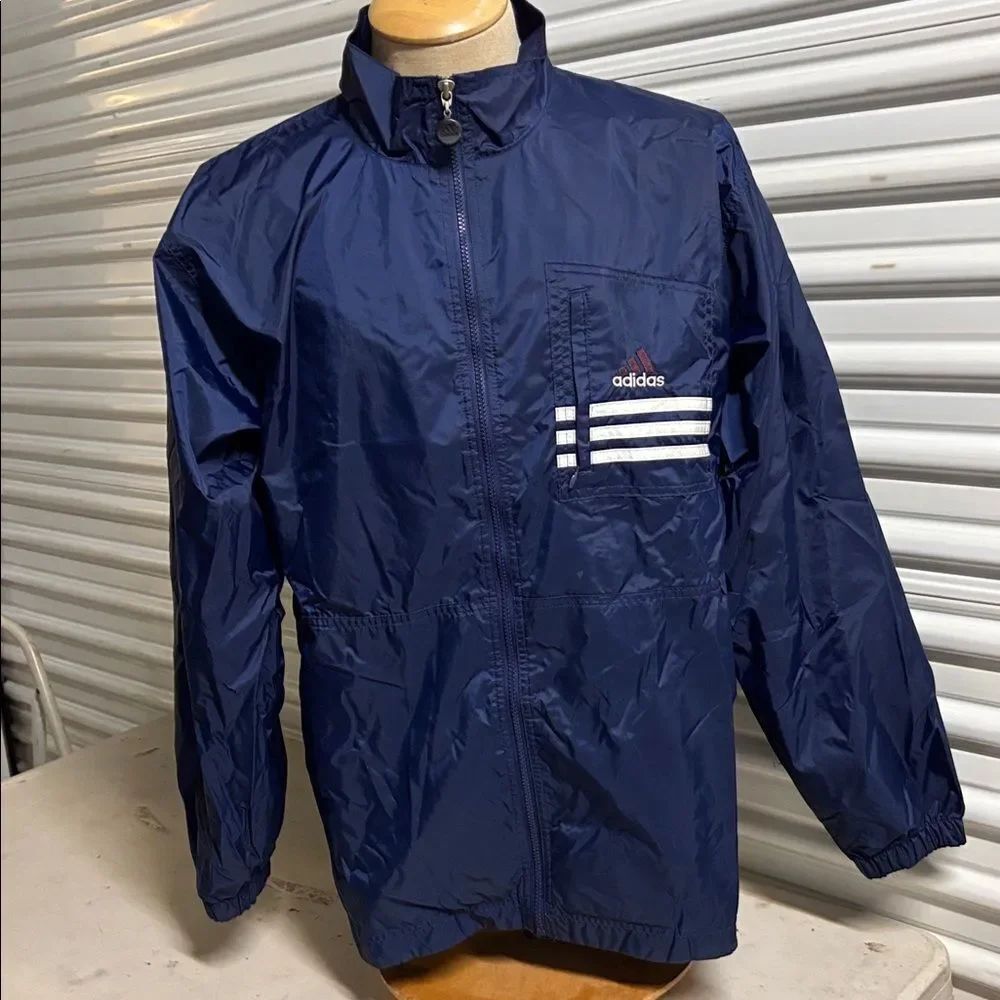 Vintage 90's Adidas Windbreaker jacket M